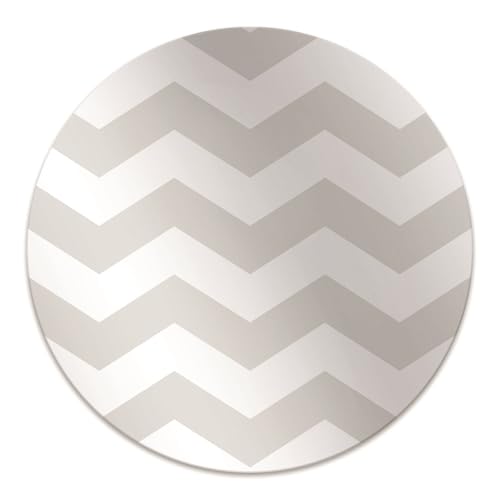 Tapis de chaise en PVC résistant de haute qualité au design géométrique