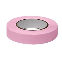 Globe Scientific LT-1X60P Labeling Tape, Pink, 1" Width, 60 Yard Length, Pack of 3