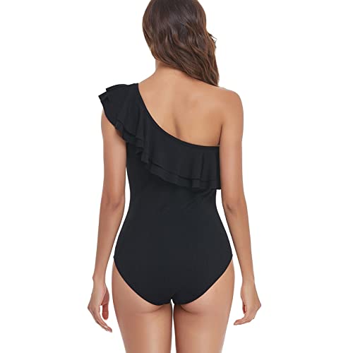 Maillot de bain une pièce en dentelle à col V pour sublimer et galber la silhouette