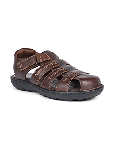 Hush Puppies mens NW TRACK Brown Sandal - 10 UK (8644870100)