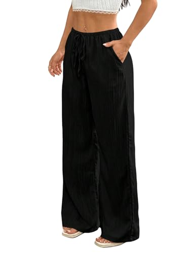 Pantalon d'été léger en lin anti-chaleur et fluide - 3