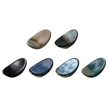 Photo Gallery heallily 6 supporti per bacchette in ceramica eleganti decorazioni da tavolo in stile giapponese riutilizzabili per bacchette, cucchiai, forchette, uso domestico e ristorante Photo Gallery heallily 6 supporti per bacchette in ceramica eleganti decorazioni da tavolo in stile giapponese riutilizzabili per bacchette, cucchiai, forchette, uso domestico e ristorante
