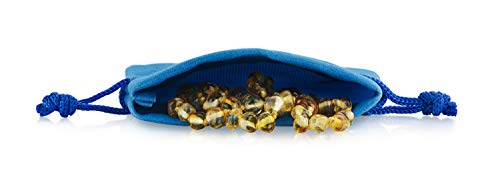 Amberta® Naturbernstein Halskette aus echtem baltischen Bernstein (35 cm)