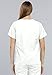 Cherokee womens V Neck medical scrubs shirts, White, X-Large US