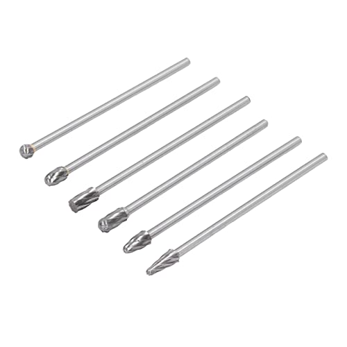 Set de 6 fresas de carburo de tungsteno para carpintería miniatura 7