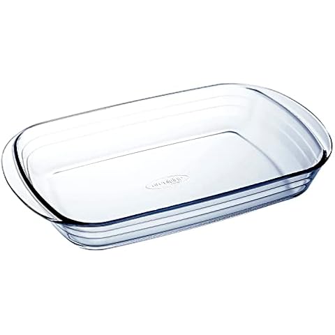 Ôcuisine Arcuisine RECT Fuente Rectangular de Vidrio Borosilicato 40X27Cm-4,6L Cover