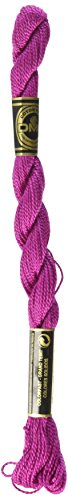 DMC 115 5-718 - Fil coton perlé, prune, taille 5