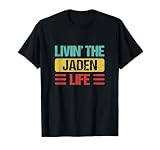 Jaden Name Shirts & Gifts Jaden Name T-Shirt - Unisex-Adults, Black, Small