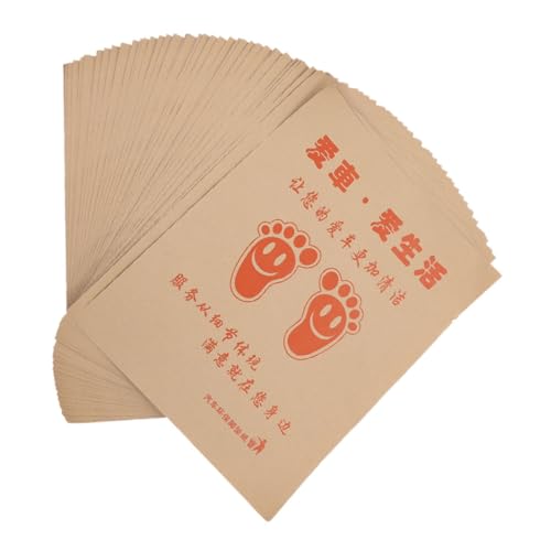 Alfombrillas de papel kraft PRETYZOOM para suelo de coche pack de 50 unidades