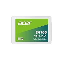 ACER SSD SA100 6,3 cm (2,5 Zoll) 480 GB SATA III 3D NAND interne Solid State Drive (SSD) BL.9BWWA.103