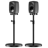 genelec 1032a Juego de 2 soportes para suelo Genelec G2, negro