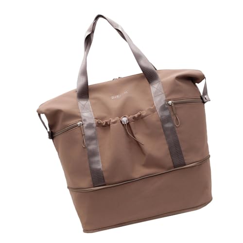 [�|�[�����h] Sophisticated Expandable Gym Bag Ergonomic Oxford Fabric Wet Dry Separation Comfortable Carry Handle Wet Dry Separation 