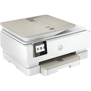 HP ENVY Inspire 7955e Wireless Color Inkjet Printer, Print, scan, copy, Easy setup, Mobile printing, Best-for home, Instant Ink with HP+,White