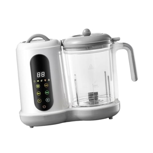 Bothyi Baby Food Multifunctional Cooking Chopping Smart Temperature Control Food Warmer Baby Food Mills for Kitchen Picnic