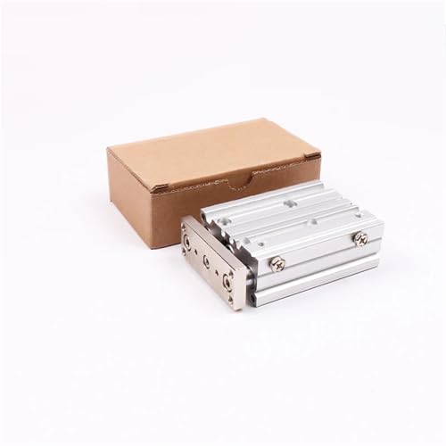 Cylindre pneumatique MGPM16 double guidage intégré rigide et compact 100mm