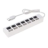 Hub USB 7 ports : adoption de matériaux, utilisation durable et durable.