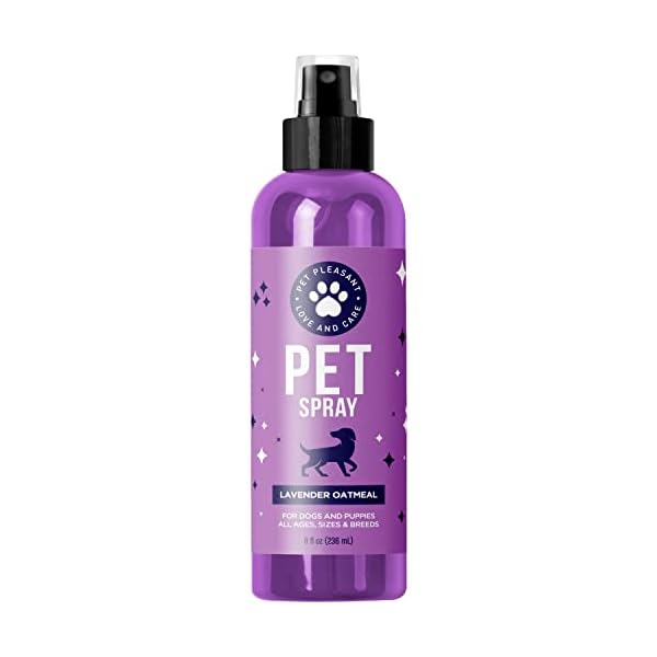 Lavender Oil Dog Deodorizing Spray - Dog Spray for Smelly Dogs and Puppies and Dog Calming Spray with Lavender Essential…