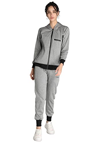 Image of CHKOKKO Women High Rise Gym Wear Sports Fitness Relaxed Track Pant