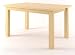 Produktbild Esstisch Kiefer Vollholz massiv natur Turakos 99 (eckig) - Abmessung 140 x 90 cm (B x T)