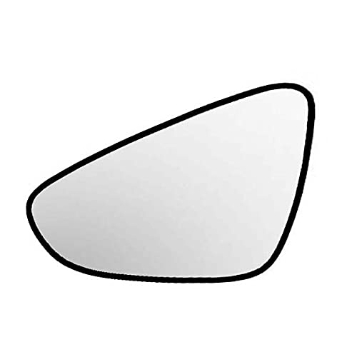 MACZO orvm Left (Passenger) Side Rear View Mirror Glass for Toyota