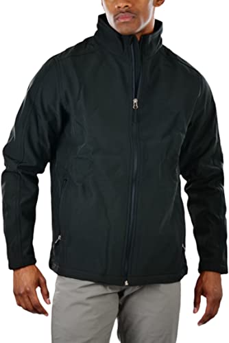 Image of ToBeInStyle Men's Warm and Comfortable Active Zip Up Jackets