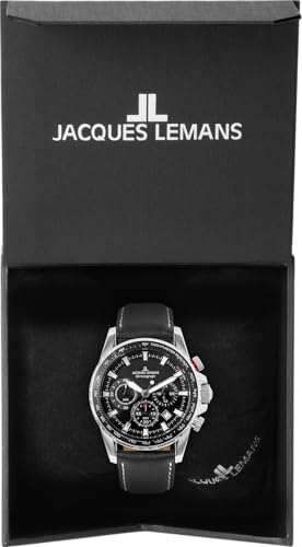 JACQUES LEMANS Montre pour Homme 1-2099A, Sangle, Sangle – vue 2