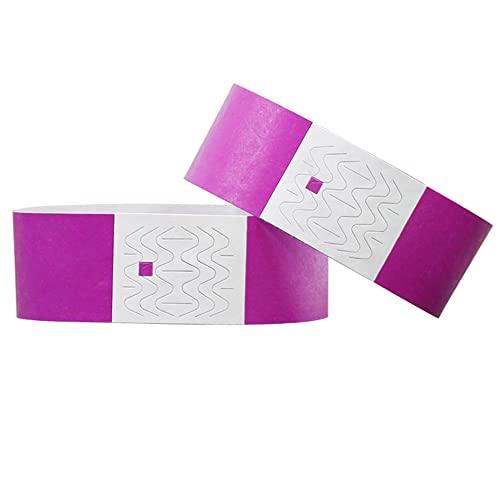 使い捨て リストバンド イベント用 人数カウント 再入場管理に Winuin 防水 耐引裂き カラーも豊富 7色選択可能