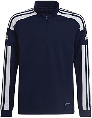 adidas Unisex niños Squadra 21 Training Top, Team Navy Blue/White, 13-14 Years