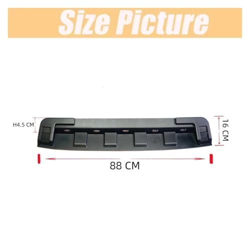 Capó para Toyota FJ Cruiser con luces LED amarillas y rejilla decorativa de motor negra 4