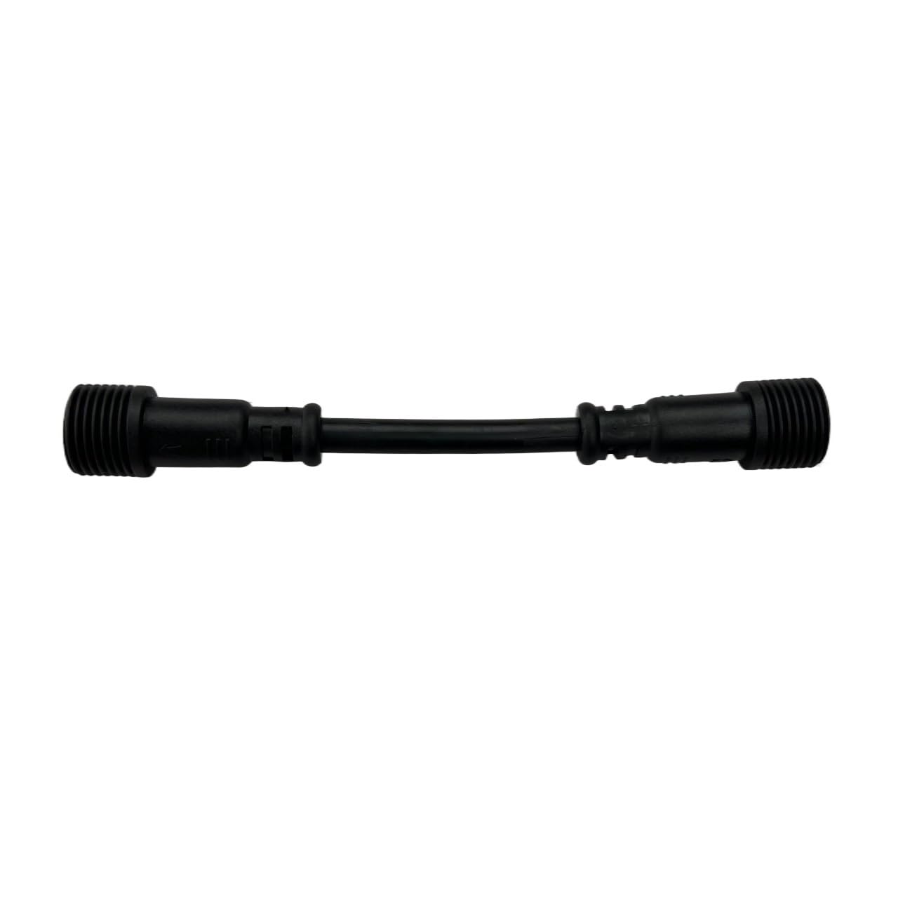 2/3/4 core 18AWG Round Wire Waterproof Pigtail Extension Cable Male and Female xConnect Style Black Each 20cm/50cm/100cm Long(Male to Male,2 Core)