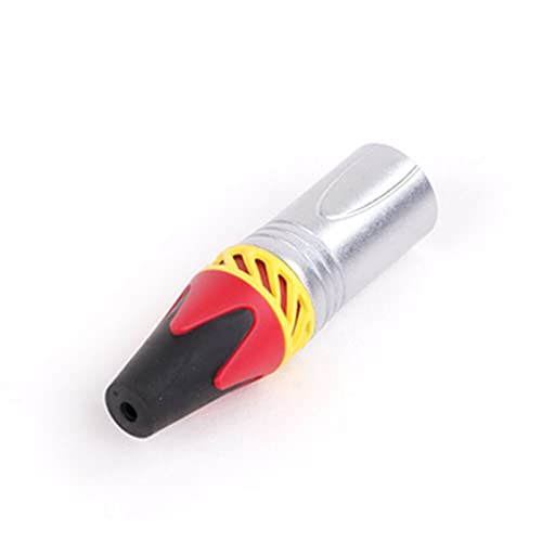 Conector XLR 3 pines enchufe MIC macho adaptador hembra 10 piezas terminales cable 8