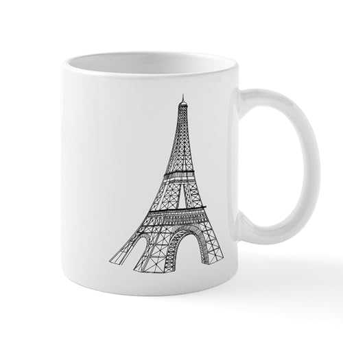 Taza de Cerámica Torre Eiffel 325 ml miniatura 1