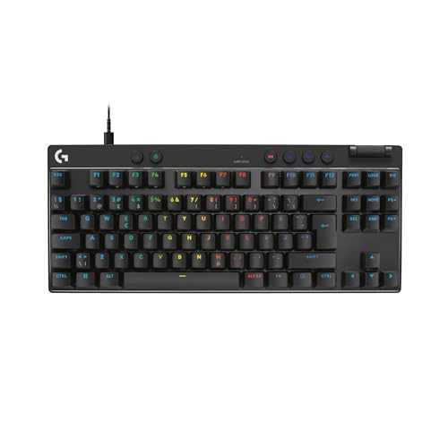 PRO X TKL RAPID, tastiera gaming senza tastierino numerico, Layout Scandinavo QWERTY, Lineare - Nero
