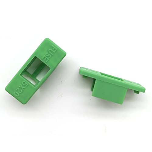 20 pezzi verde PTF-77/78 portafusibili 5 x 20 mm