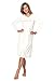 Produktbild e.FEMME® Damen Nachthemd Nicole II 869 aus 50% Baumwolle und 50% Modal (Ecru, 50)