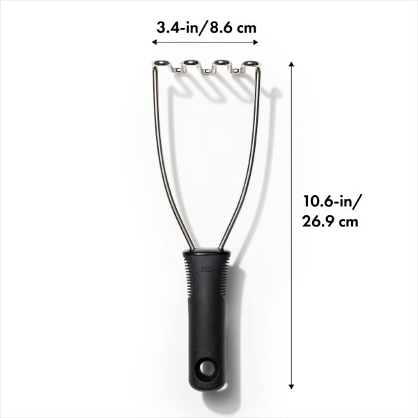 OXO NEW OXO Good Grips Stainless Steel Potato Masher - Image 6