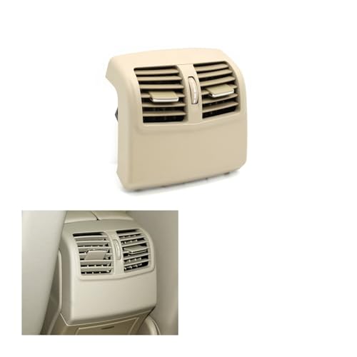 リアエアコン ACベントグリルアウトレット 完全アセンブリ ベンツ W212 Eクラス 212セダン E200 E260 E300 2009-2015 対応(B Light Beige)