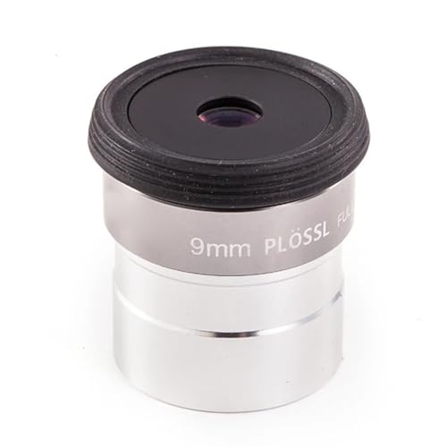 Ocular de telescopio de 9mm con lente Barlow de 1,25 pulgadas y accesorios astronómicos