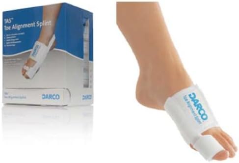 TAS Splint Toe Darco Elastic White Unisize Part# TAS by Darco International I...