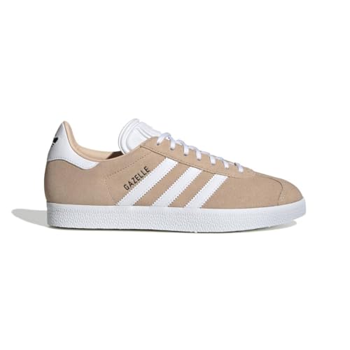 Image of Adidas Gazelle Women's Low-Top Trainers, Halo Blush Cloud White Core Black, 5.5