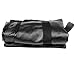 6FT Wrestling Dummy Grappling Dummy, Unfilled Hollow Design, Anti Burst Black Space Leather, MMA BJJ Training Equipment for Adults, Heavy Duty Martial Arts Practice Partner