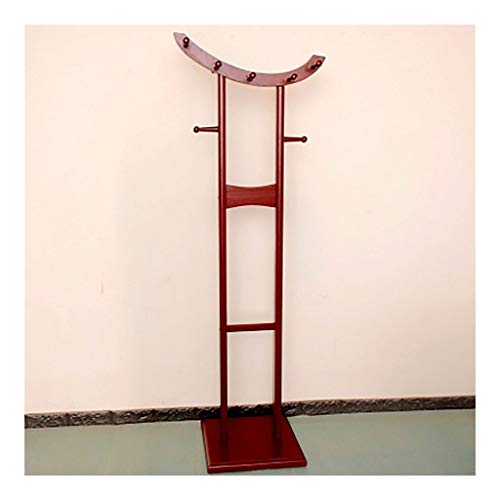 JINGJINTAO Mantelgestell Stehgarderobe Garderobenständer-Einfach Flur Garderobe Hotel Massivholz Garderobe Schlafzimmer Moderner Chinesischer Kreativer Boden Kleiderbügel Cover