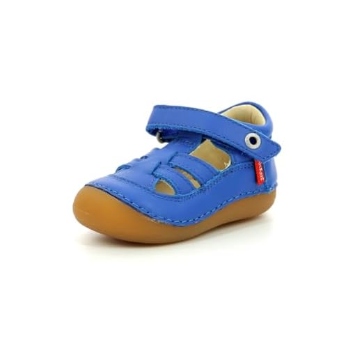 Kickers Sushy Mixte enfant, Bleu Bleu Tricolore 53, 22 EU