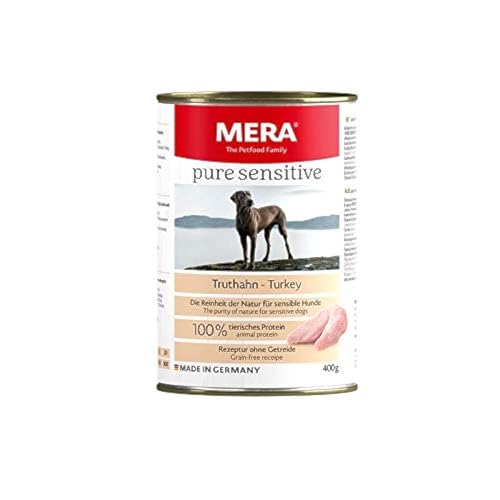 MeraDog Pure Sensitive Meat Truthahn 400g Dose (Menge: 6 je Bestelleinheit)