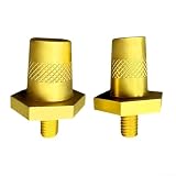 Kit de terminales de batería de latón con forma cónica para un mejor agarre y conductividad en instalaciones de arranque, inversor y sistema de audio automotrices
