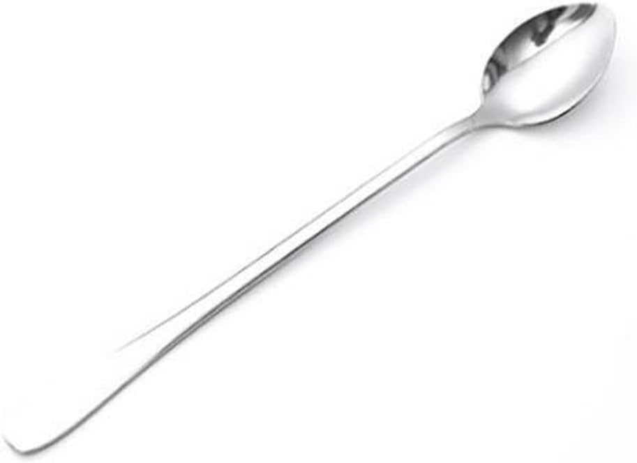 Serving Tablespoons Spoons,2 Pcs Long Handled Stainless Steel Coffee Spoon Ice Cream Dessert Tea Drinkware Kitchen Accessories(2pcs Round head)