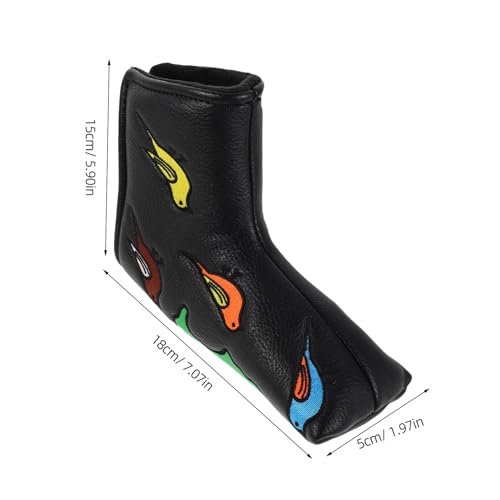 Protection pour Putter et Driver Alipis, Cadeau Golf Idéal en Noir
