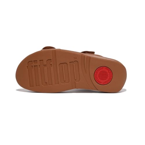 Image of FitFlop Women's Lulu Adjustable Leather Slides