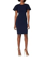 Algopix Similar Product 7 - Calvin Klein Womens Flutter Sleeves