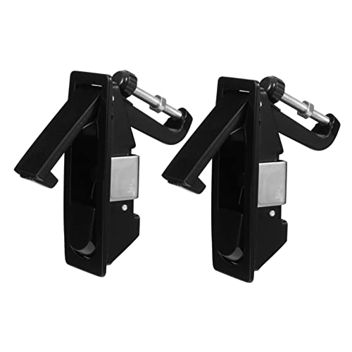 COSMEVIVI Cabinet Door Lock Compression Locking Latch Zinc Alloy Material Door Latch Lock Replacement Accessories